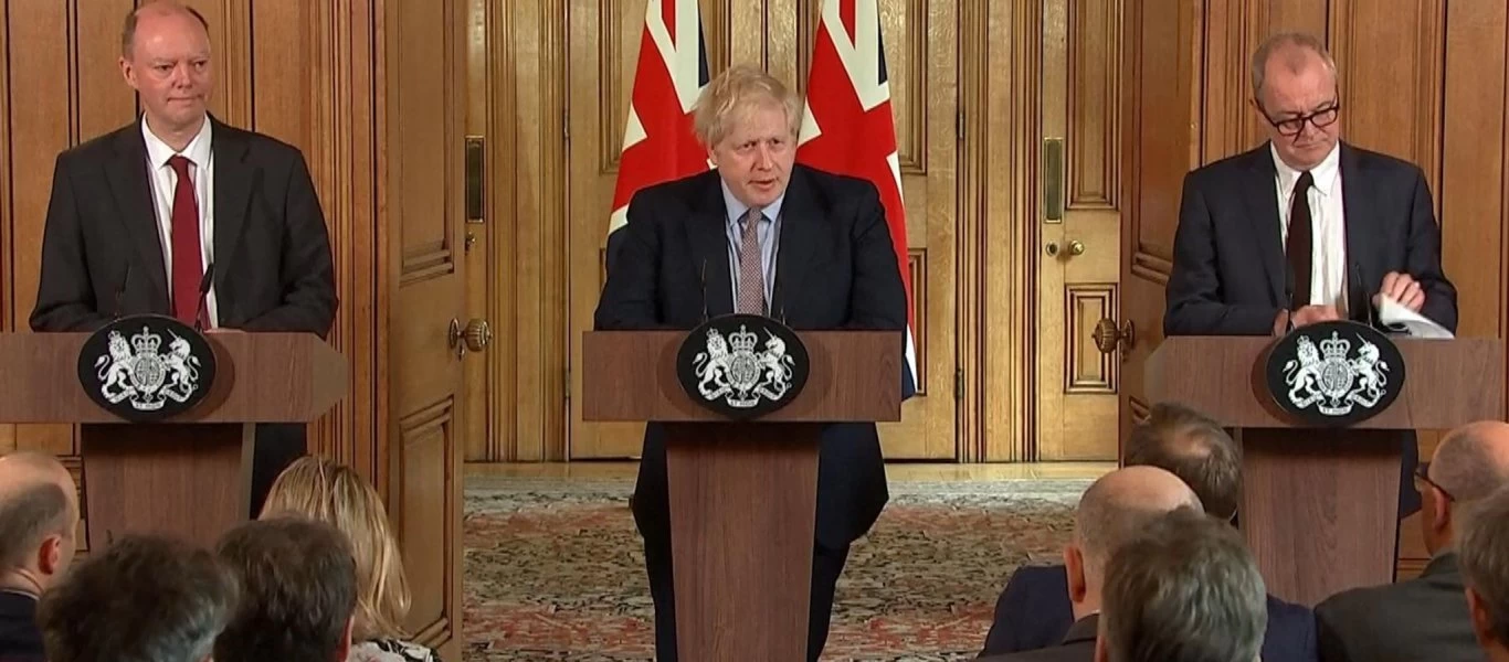 Μπόρις Τζόνσον: «Προσβλήθηκα από κορωνοϊό - Εχω ήπια συμπτώματα - Συνεχίζω να κυβερνώ»